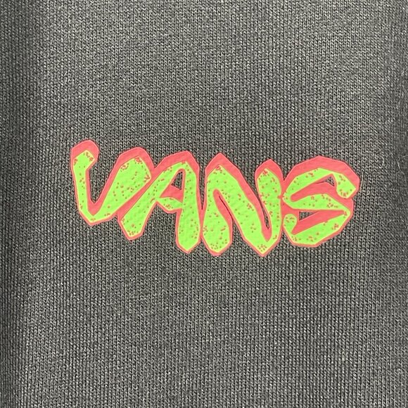 Vans Fiery Friend Pullover Hoodie Black M - Picture 2 of 6